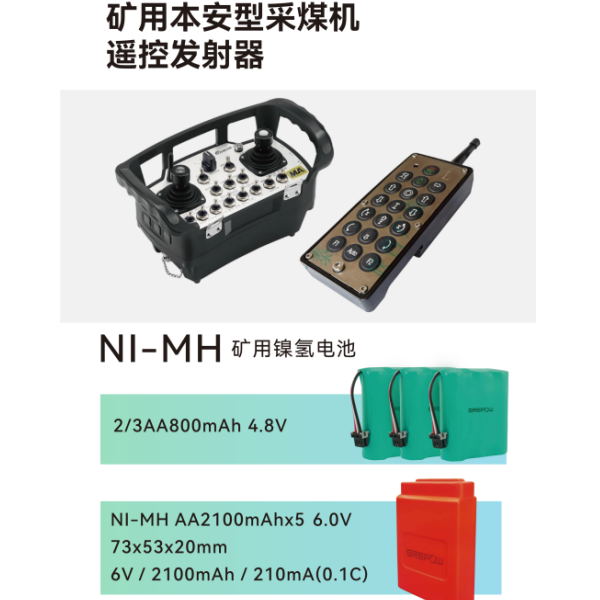 格瑞普本安礦用鎳氫電池 格瑞普本安礦用鎳氫電池